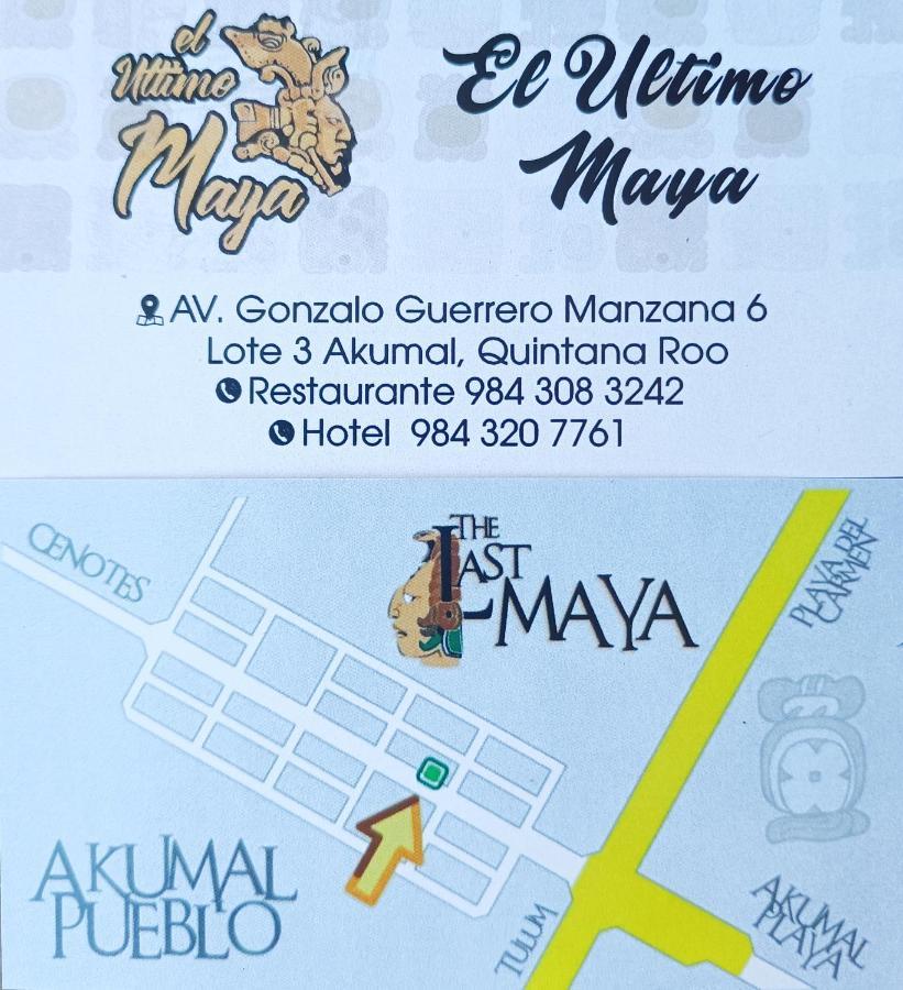 El Ultimo Maya Акумаль Екстер'єр фото